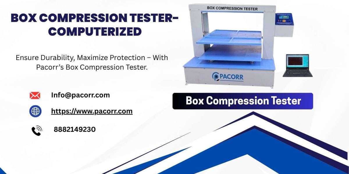 Box Compression Tester Maximizing Packaging Strength for Safe Shipments | Pacorr.com